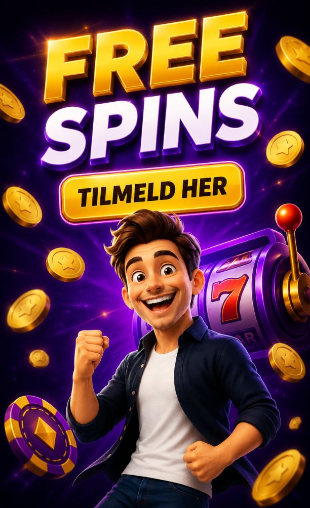 Få de nyeste Free Spins i indbakken